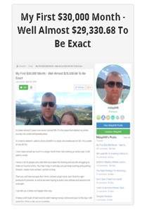 Learn Earn Wealthy Affiliate I Had My First 30,000 dollar month.