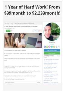 Learn Earn Wealthy Affiliate In 1 Year I am Earning 2233 Dollars A month